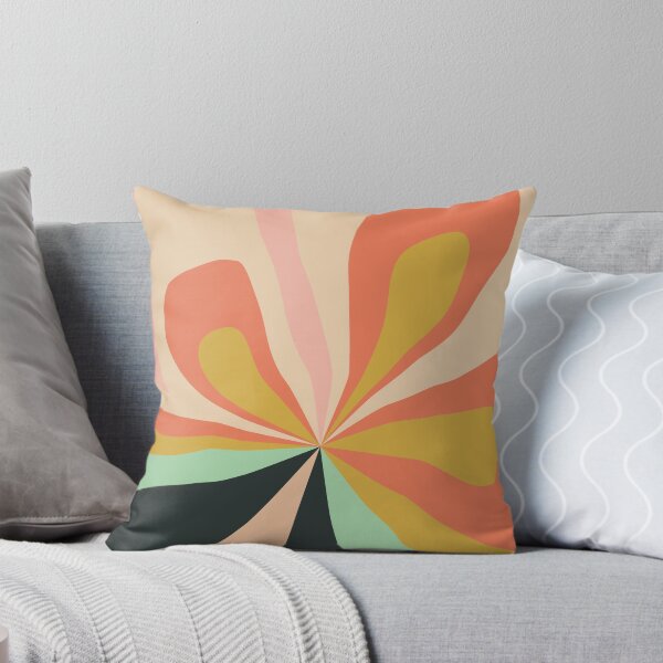 Item preview, Retro Floral #2 - Abstract Floral Print designed and sold by ALICIA BOCK.