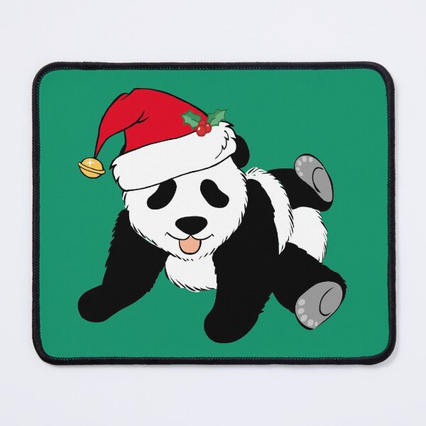 Item preview, Cute Christmas Panda Bear in Santa Hat designed and sold by Epic Love Designs.