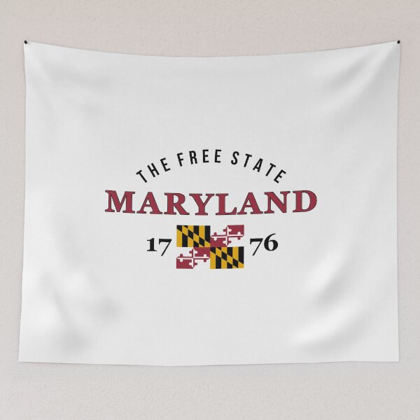 Item preview, Maryland Pride Flag Native Home The Free State  designed and sold by The Junto Shop.