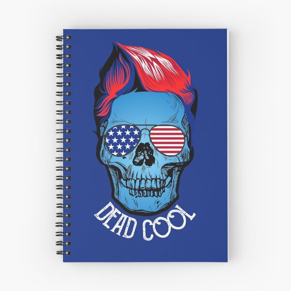 Item preview, 4th of July True Blue  Dead Cool American patriot Skull- Airsoft by Design  designed and sold by AirsoftBD.