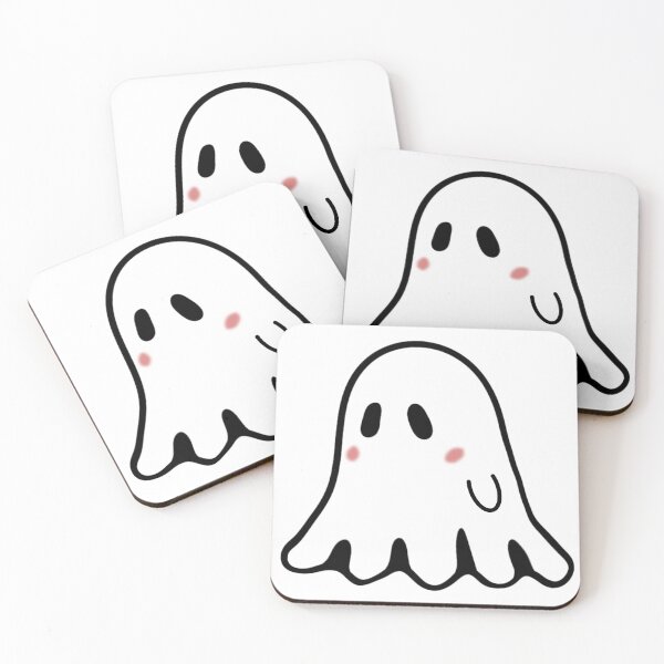 Item preview, Cute Blushing Sheet Ghost designed and sold by Jennaviveart.