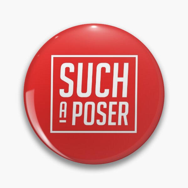 Item preview, Such a Poser (Red BG) designed and sold by FilipeFerreira.