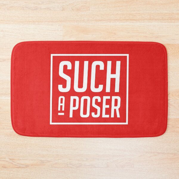 Item preview, Such a Poser (Red BG) designed and sold by FilipeFerreira.