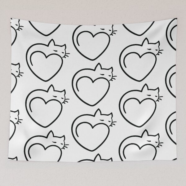 Artikelvorschau, Love Cat Best Cat Walk Love Cat Animal lover Art Design Happy Apparel Essential Inspiration Joy Mood Funny Cat entworfen und verkauft von DesignByHeartUK.