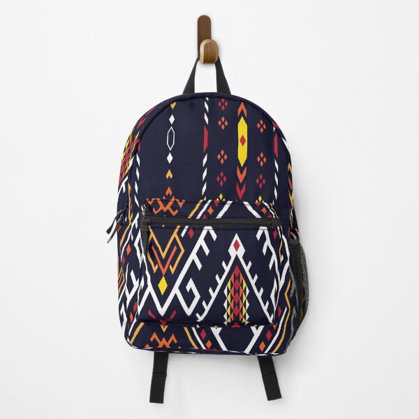 Artikelvorschau, geometrisches Muster ethnisches Muster orientalisches Ikat-Muster traditionelles Design für Hintergrund Teppich Tapete Kleidung Wrap Batik Stoff Vektor Illustration Stickstil entworfen und verkauft von Pongsatorn298.