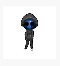 Eyeless Jack Creepy Pasta Photographic Print