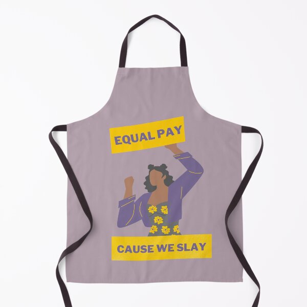Item preview, Equal Pay Cause We Slay, Purple - Women's Rights Slogan designed and sold by Teetee94.