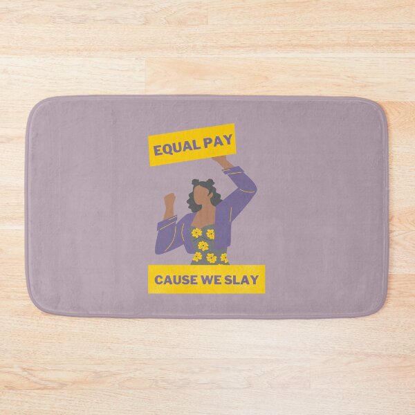 Item preview, Equal Pay Cause We Slay, Purple - Women's Rights Slogan designed and sold by Teetee94.
