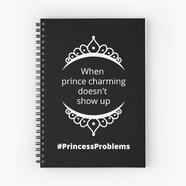 Artikelvorschau, Prinzessin Probleme Tiara Design entworfen und verkauft von FluffyFoxTees.