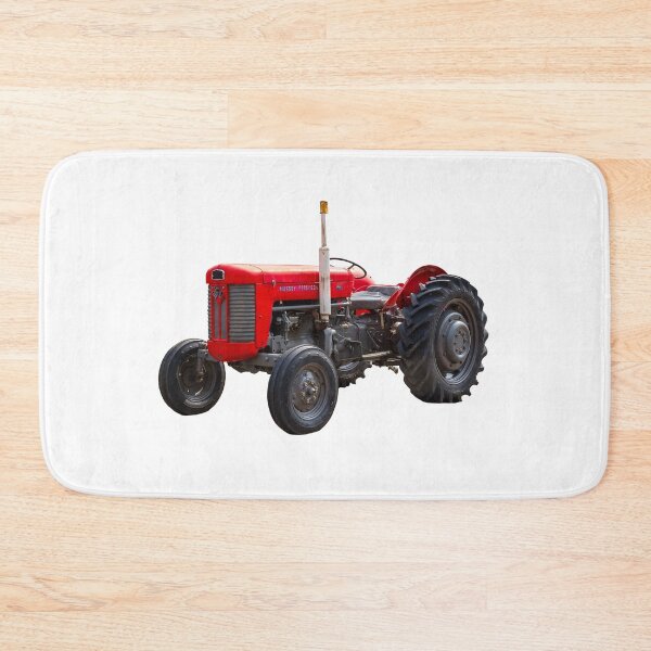 Item preview, Red vintage tractor designed and sold by Millysuewood.