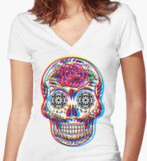 Skullduggery Women's Fitted V-Neck T-Shirt