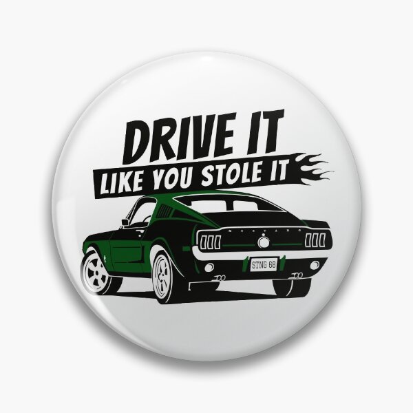 Item preview, 68 Mustang Fastback green designed and sold by posay.