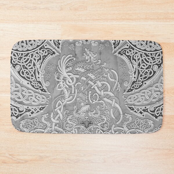 Item preview, Viking style Dragon - Stone White designed and sold by Abysm Internal.