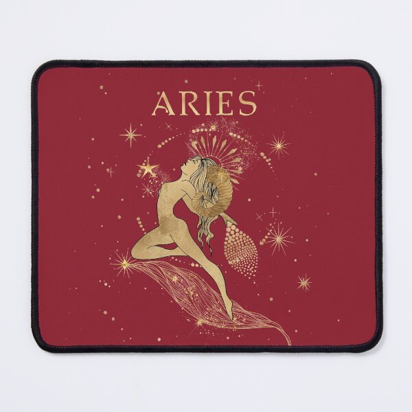 Item preview, Aries zodiac woman designed and sold by SpookyBat.