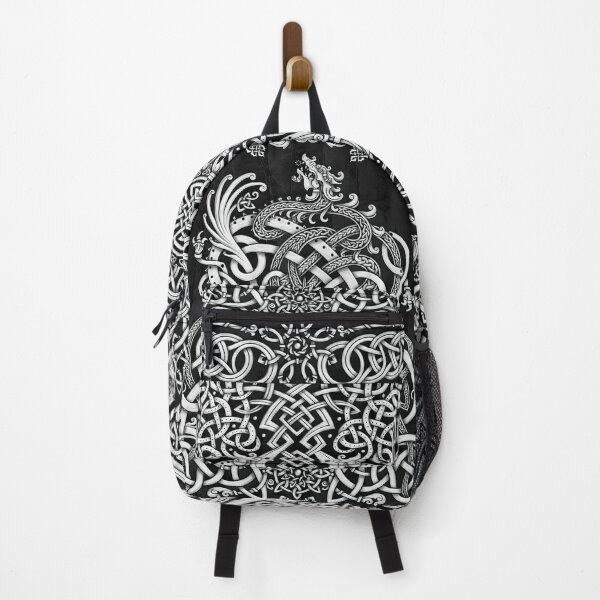Item preview, Viking style Dragon - White and Black designed and sold by Abysm Internal.