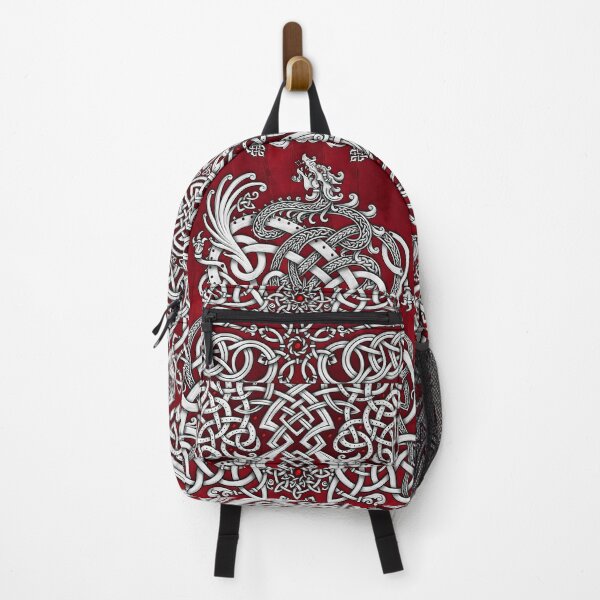 Item preview, Viking style Dragon - White and Red designed and sold by Abysm Internal.