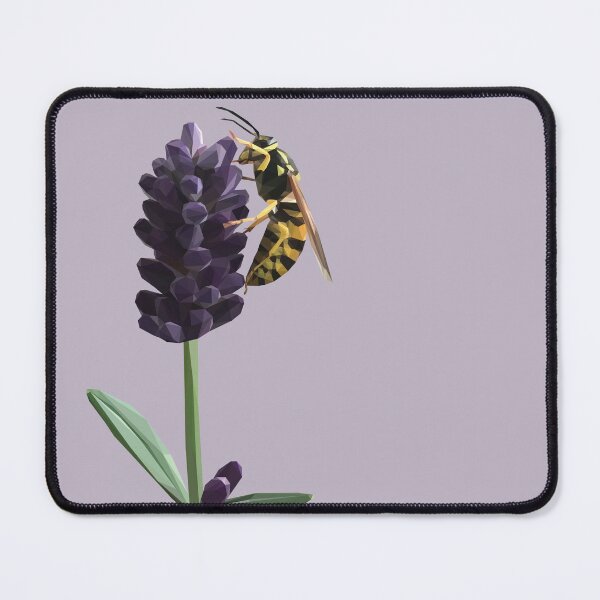 Item preview, Geometric Wasp on Lavender designed and sold by ErinFCampbell.
