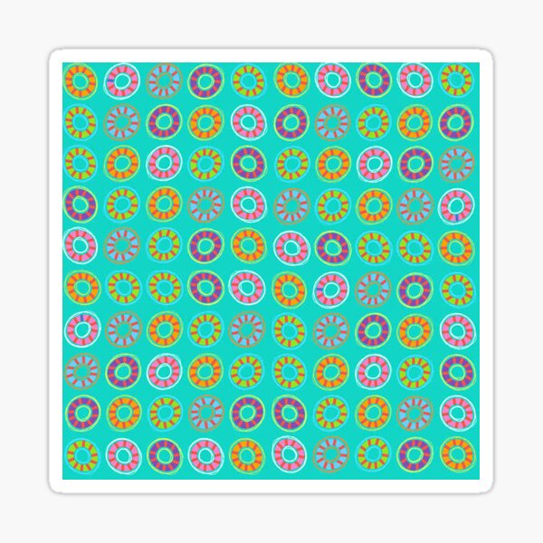 Donuts Repeat Sticker
