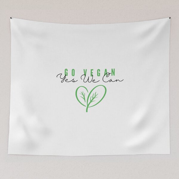 Item preview, Go Vegan Yes We Can designed and sold by DiegoUrz.