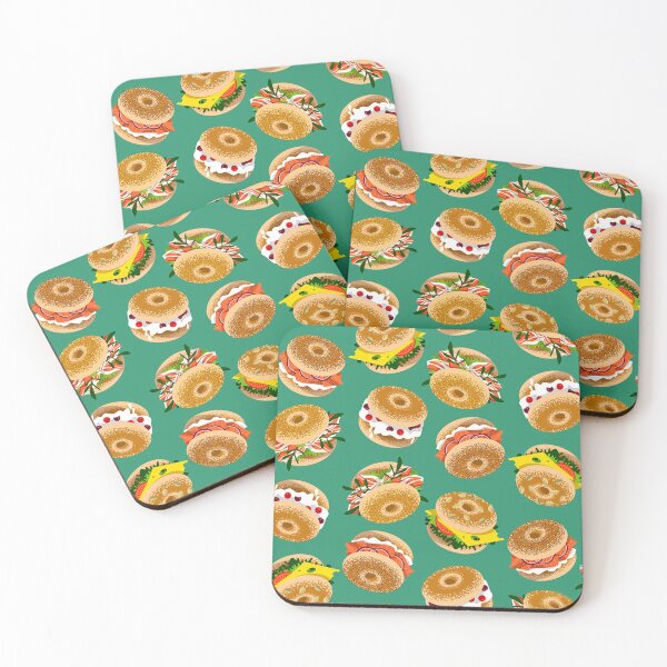 Item preview, Bagels With Various Topping designed and sold by sanjiauguartist.