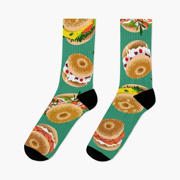 Item preview, Bagels With Various Topping designed and sold by sanjiauguartist.