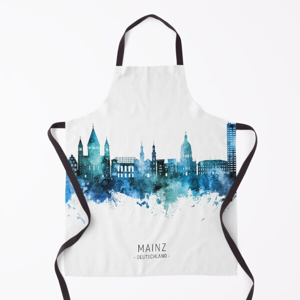 Item preview, Mainz Germany Skyline designed and sold by ArtPrints.