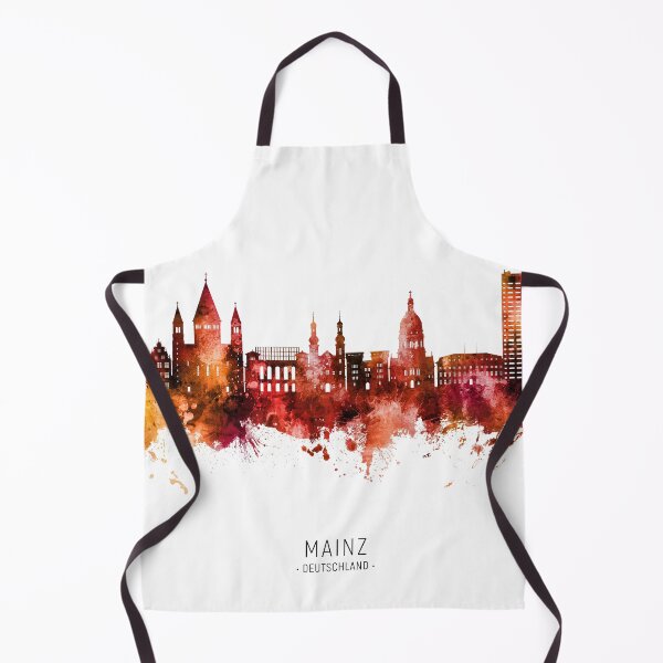 Item preview, Mainz Germany Skyline designed and sold by ArtPrints.