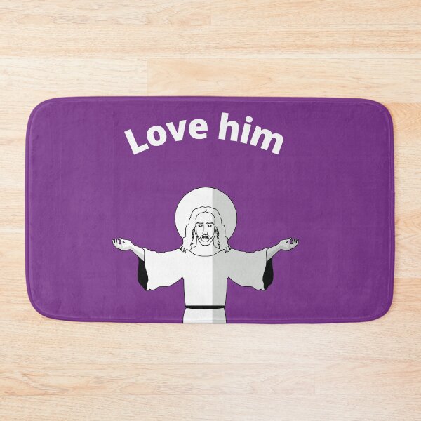 Item preview, Love him - Jesus Christ son of god designed and sold by Hanger52.