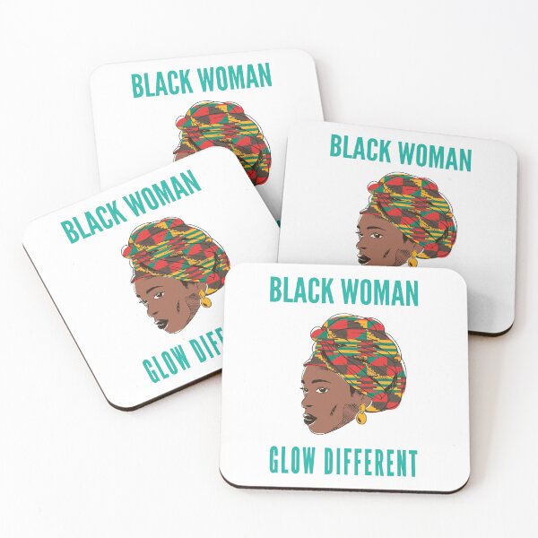 Item preview, Black Women Glow Differently-Black History Month designed and sold by Club7Studios.