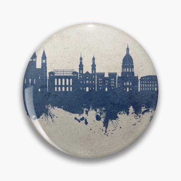 Item preview, Mainz Germany Skyline designed and sold by ArtPrints.