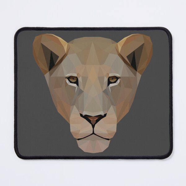 Item preview, Low Polygon Lioness designed and sold by ErinFCampbell.