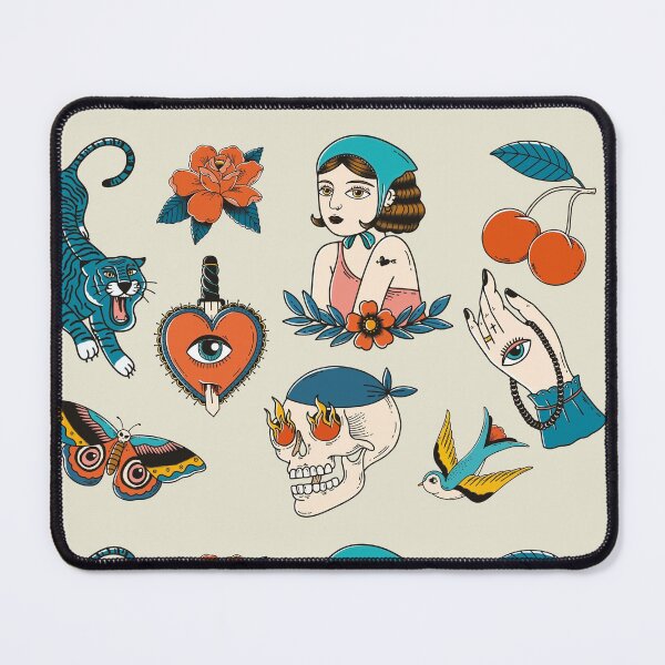 Item preview, Retro graphic tattoos collection designed and sold by Nowruz.