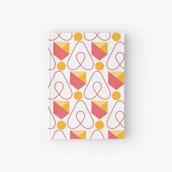 Airbnb Superhost, airbnb travel, proud host, airbnb pattern Hardcover Journal