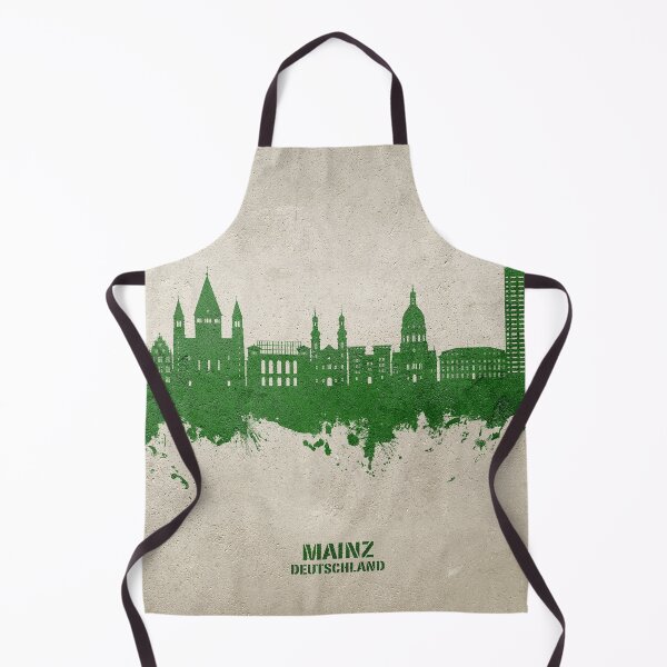 Item preview, Mainz Germany Skyline designed and sold by ArtPrints.