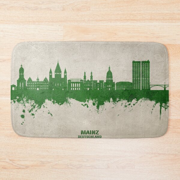 Item preview, Mainz Germany Skyline designed and sold by ArtPrints.