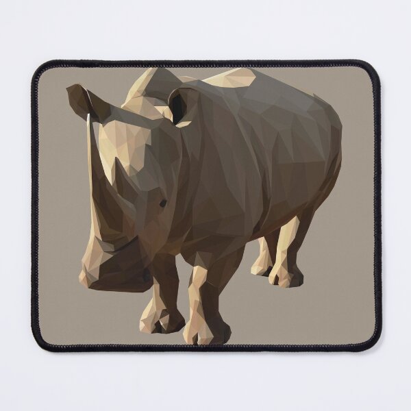 Item preview, Low Poly African Rhino Body designed and sold by ErinFCampbell.