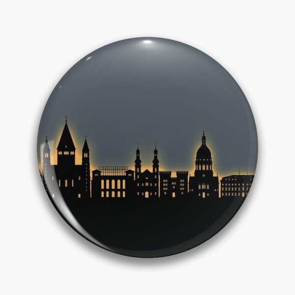 Item preview, Mainz Germany Skyline designed and sold by ArtPrints.