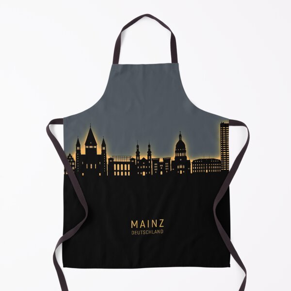 Item preview, Mainz Germany Skyline designed and sold by ArtPrints.