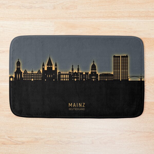 Item preview, Mainz Germany Skyline designed and sold by ArtPrints.