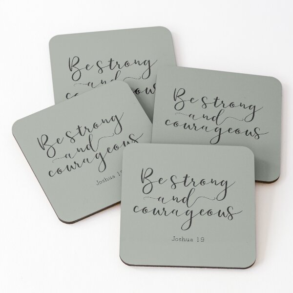Artikelvorschau, Be Strong and Courageous entworfen und verkauft von Sheepherder120.