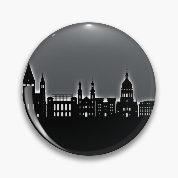 Item preview, Mainz Germany Skyline designed and sold by ArtPrints.