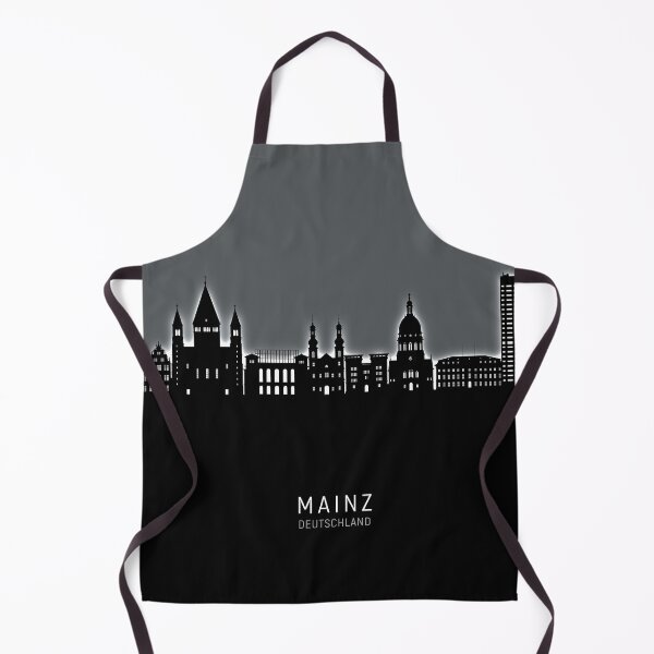 Item preview, Mainz Germany Skyline designed and sold by ArtPrints.