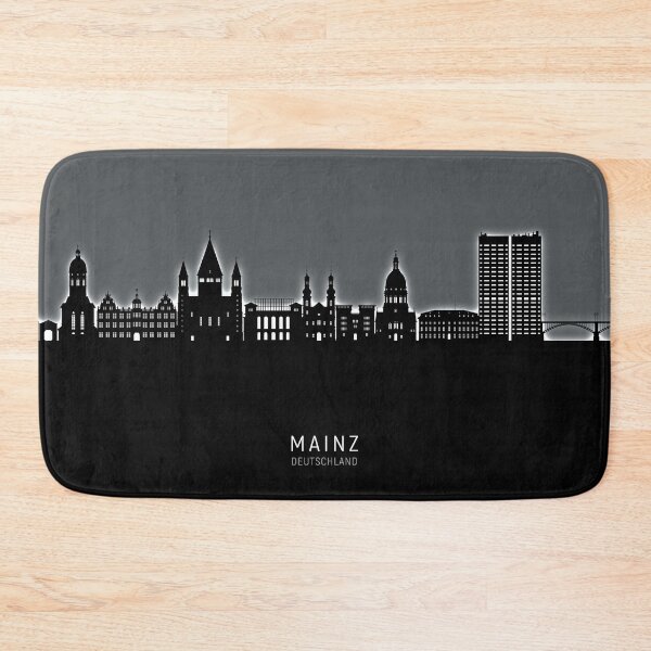 Item preview, Mainz Germany Skyline designed and sold by ArtPrints.
