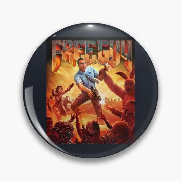 Item preview, Free Guy 2021 Movie designed and sold by HendraxKane.