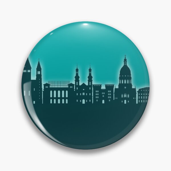Item preview, Mainz Germany Skyline designed and sold by ArtPrints.