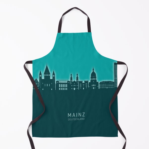 Item preview, Mainz Germany Skyline designed and sold by ArtPrints.