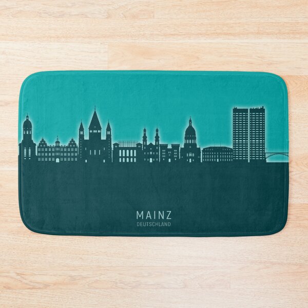 Item preview, Mainz Germany Skyline designed and sold by ArtPrints.