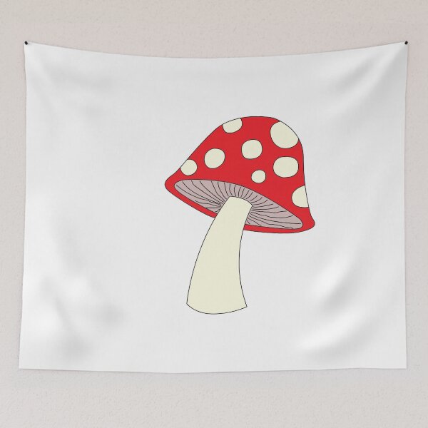 Item preview, red mushroom designed and sold by artbyrosse.