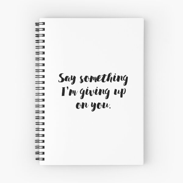 Item preview, Say something designed and sold by caddystar.