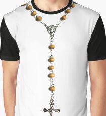 WOODEN ROSARY BEADS Graphic T-Shirt